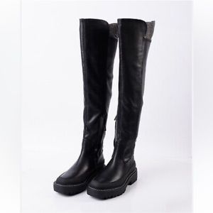 Sam Edelman Lerue Leather High-Shaft Boots